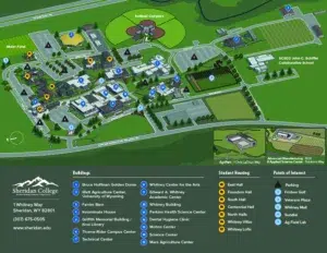 Sheridan College Campus Map