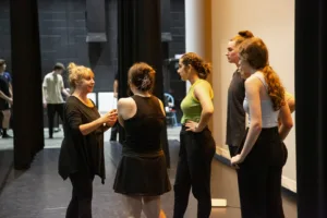 Image of students in the Broadway Musical Theater Intensive at Sheridan College