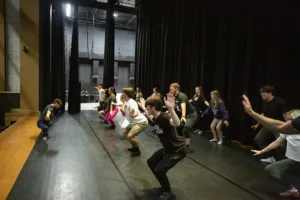 Image of students in the Broadway Musical Theater Intensive at Sheridan College