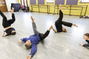 Sheridan College Dance program in their studio at the WYO Theater.