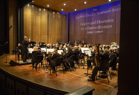 Bands and Brass ensembles at Sheridan College