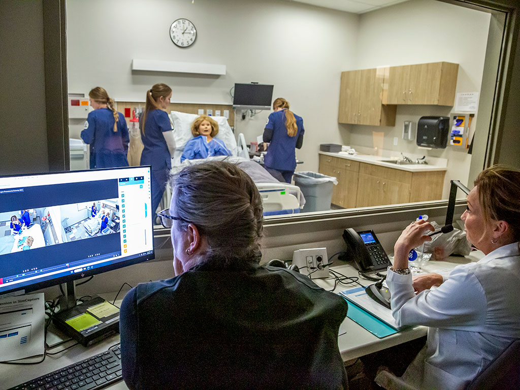 Sheridan College Nursing SIM lab photo