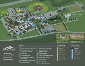 Sheridan College Campus Map image