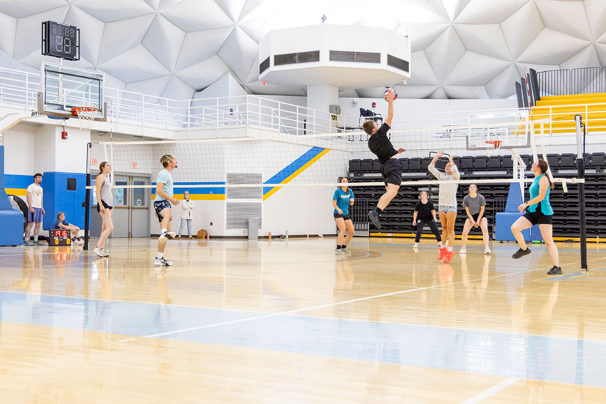 Sheridan College intramural volleyball photo