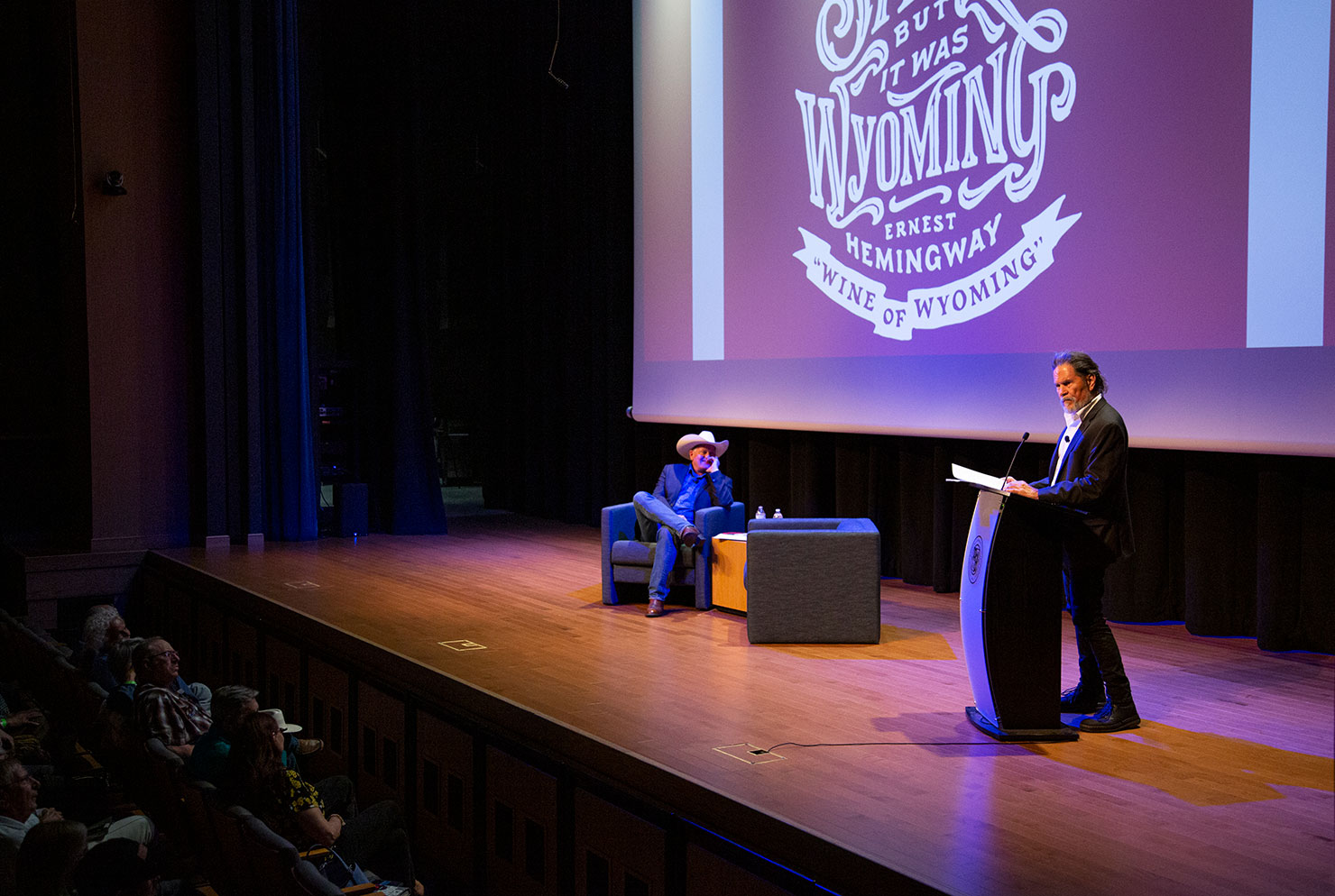 Ernest Hemingway event at Sheridan College in Wyoming