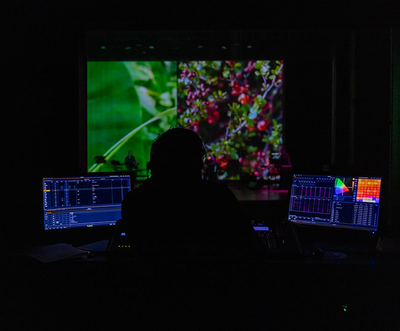 Sheridan College audio/video production photo.