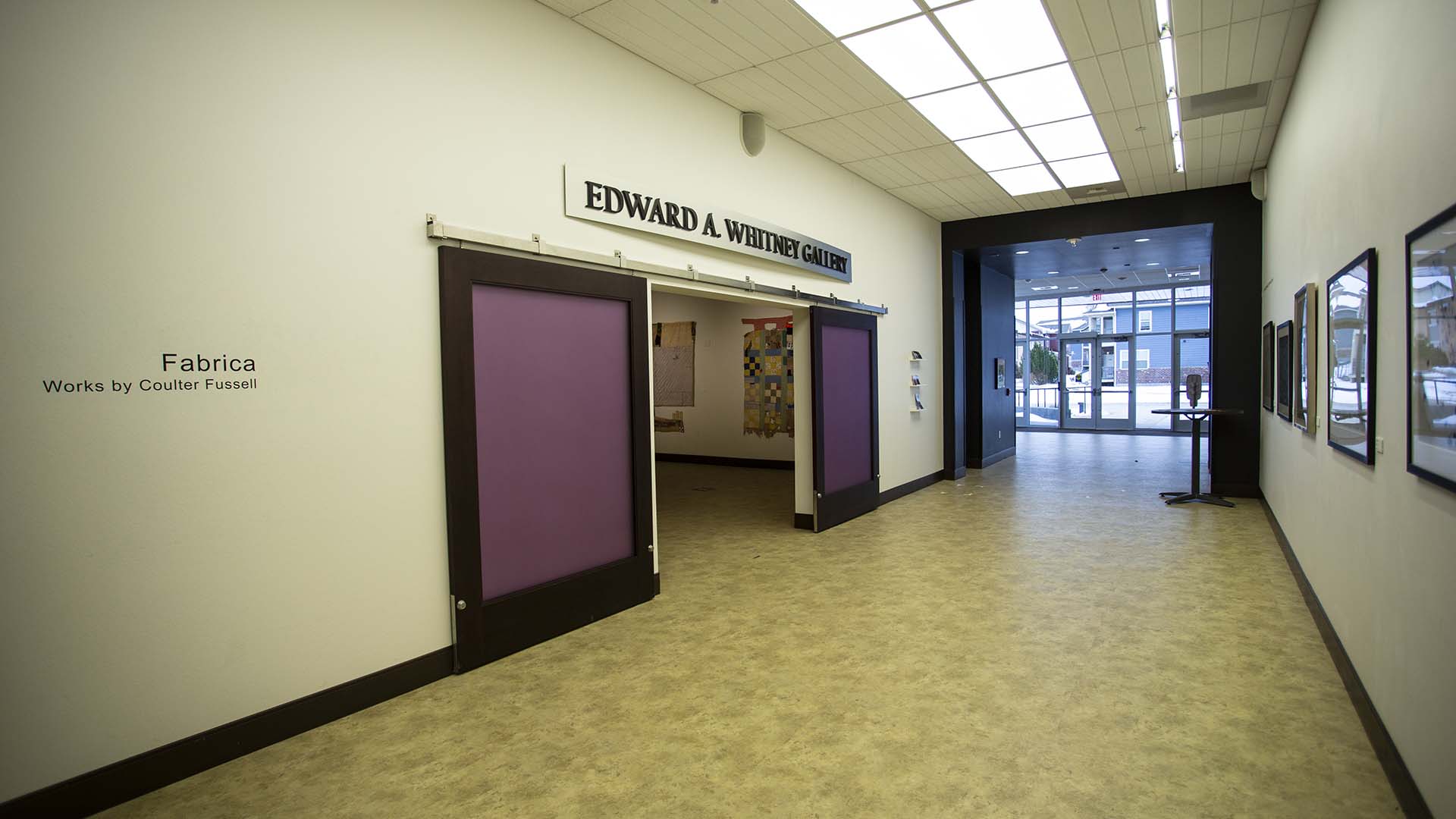 Photo of the Edward A. Whitney Gallery