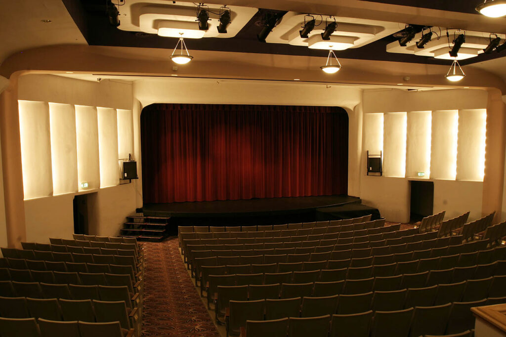 Interior of the historic WYO Theater in downtown Sheridan.