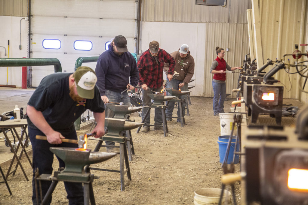 Quint Gonzales reinvigorating the Sheridan College farrier program NWCCD